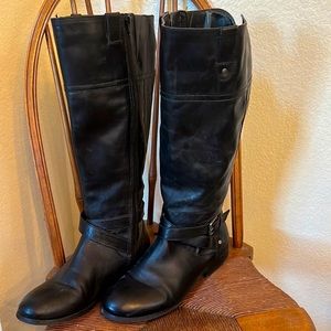 Marc Fisher Wide calf boots Black